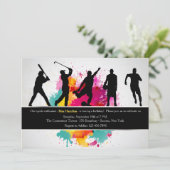 Einladung von Sportsman (Stehend Vorderseite)