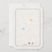 Einladung von Spring Critters (Rückseite)