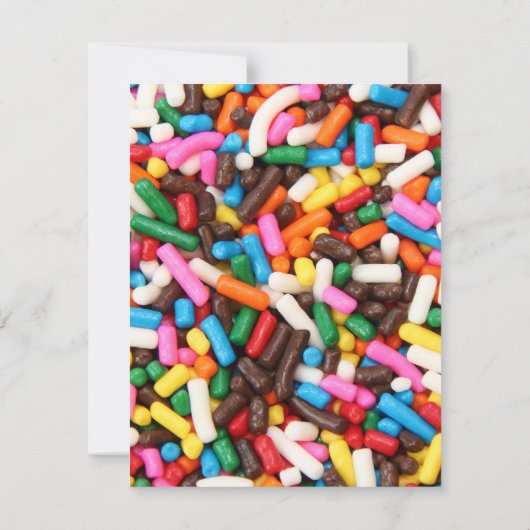 Einladung von Sprinklen (Rückseite)