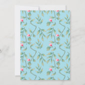 Einladung von Spun Sugar und Gossamer Pink (Rückseite)