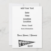 Einladung von SRF zu Football Party Tailgate (Rückseite)