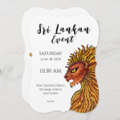 Einladung von Sri Lanka (Vorne/Hinten)