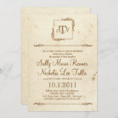 Einladung von Storybook Monogram (Vorne/Hinten)