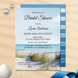 Einladung von Strand und Dunes Bridal Dusche