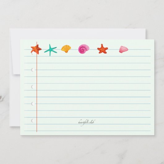 Einladung von Summer Boys (Rückseite)