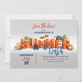 Einladung von Summer Vibes (Vorderseite)