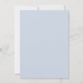 Einladung von Summery Pink Blue Wedding (Rückseite)