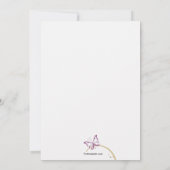 Einladung von Sun Blume (Rückseite)