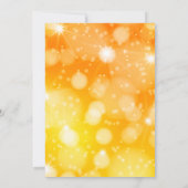 Einladung von Sun Sketch Gender neutrale Vorlage (Rückseite)