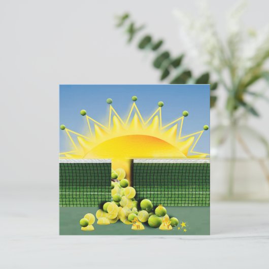 EINLADUNG VON SUNSHINE MATCH (Stehend Vorderseite)