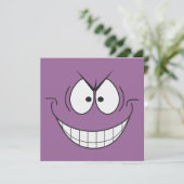 Einladung von Super Villain Geburtstagsparty - Lil (Stehend Vorderseite)