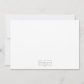 Einladung von Superheldin und Prinzessin Birthday (Rückseite)