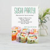 Einladung von Sushi (Stehend Vorderseite)