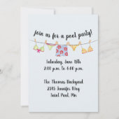 Einladung von Swimsuit (Vorderseite)