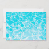 Einladung von Swimsuit Junggeselinnen-Abschied (Rückseite)