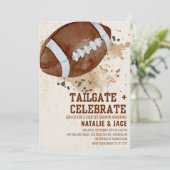 EINLADUNG VON TAILGATE- UND FEIERSCHEIDUNGEN (Stehend Vorderseite)