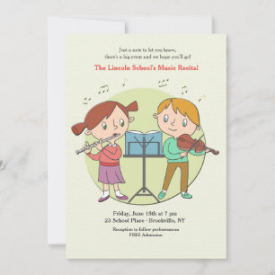 Einladung von talentierten Kindern