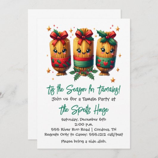 Einladung von Tamale (Vorne/Hinten)