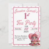 Einladung von Teacup-Süssen (Vorderseite)