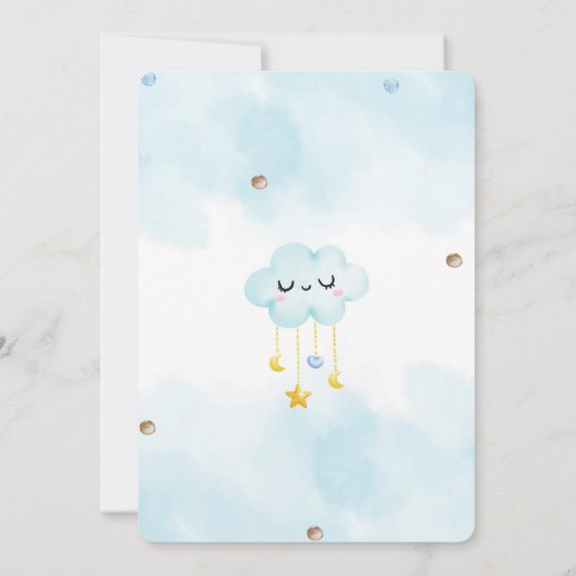 Einladung von Teddy Bear (Rückseite)