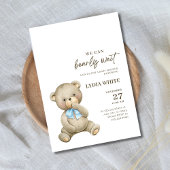 Einladung von Teddy Bear Baby Shower kann frühzeit