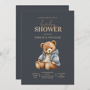 Einladung von Teddy Bear Baby Shower kann frühzeit