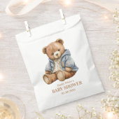 Einladung von Teddy Bear Baby Shower kann frühzeit Geschenktütchen (Ausgeschnitten)