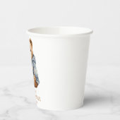 Einladung von Teddy Bear Baby Shower kann frühzeit Pappbecher (Links)