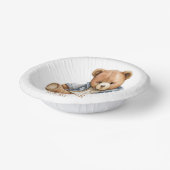 Einladung von Teddy Bear Baby Shower kann frühzeit Pappteller (Gewinkelt)