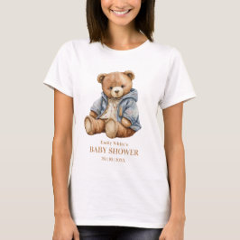 Einladung von Teddy Bear Baby Shower kann frühzeit T-Shirt