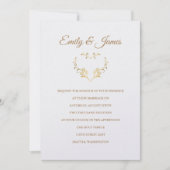 Einladung von Temple Wedding (Vorderseite)