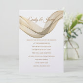 Einladung von Temple Wedding (Stehend Vorderseite)