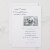 Einladung von Temple Wedding (Vorne/Hinten)