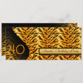 Einladung von Tierdrucken (Vorne/Hinten)