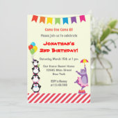 Einladung von Tieren Circus Children (Stehend Vorderseite)