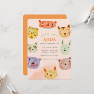 Einladung von Tieren zum Geburtstag