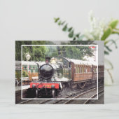 EINLADUNG VON TRAINS (Stehend Vorderseite)