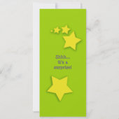 Einladung von Traktorüberraschung oder Geburtstags (Rückseite)