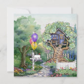 Einladung von Tree House (Vorderseite)