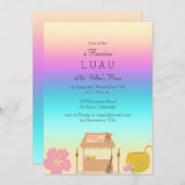 Einladung von Tropical Hawaiian Luau (Vorne/Hinten)