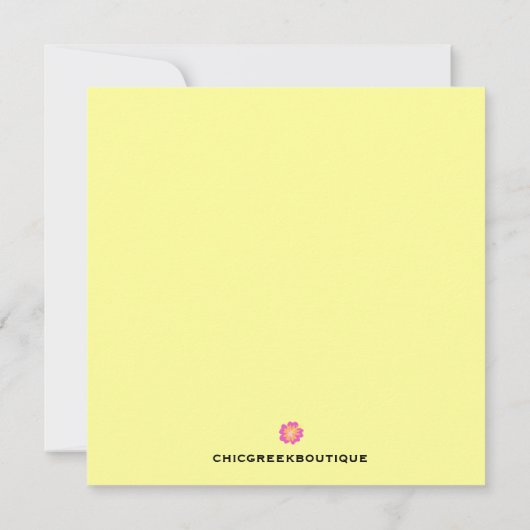 Einladung von Tropical Luau (Rückseite)