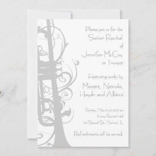 Einladung von Trumpet (Vorderseite)