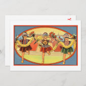 Einladung von Tulip und Holzschuhen (Vorne/Hinten)