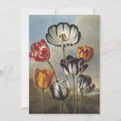 Einladung von Tulips Floral Wedding (Rückseite)