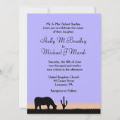 Einladung von Twilight West Wedding (Vorderseite)