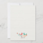 Einladung von Twin Birdies (Rückseite)