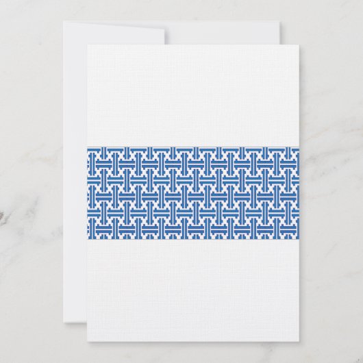 Einladung von Twin Boys (Rückseite)