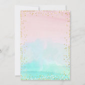 Einladung von Twinkle Stars (Rückseite)