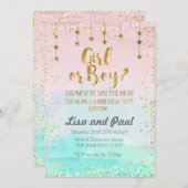 Einladung von Twinkle Stars (Vorne/Hinten)