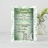 Einladung von Twins (Stehend Vorderseite)